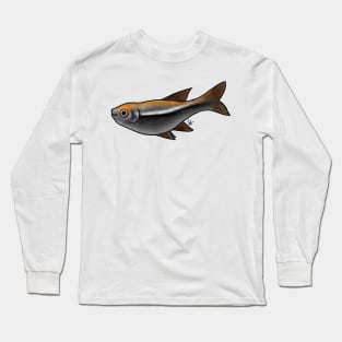 Fish - Tetras - Black Tetra Long Sleeve T-Shirt